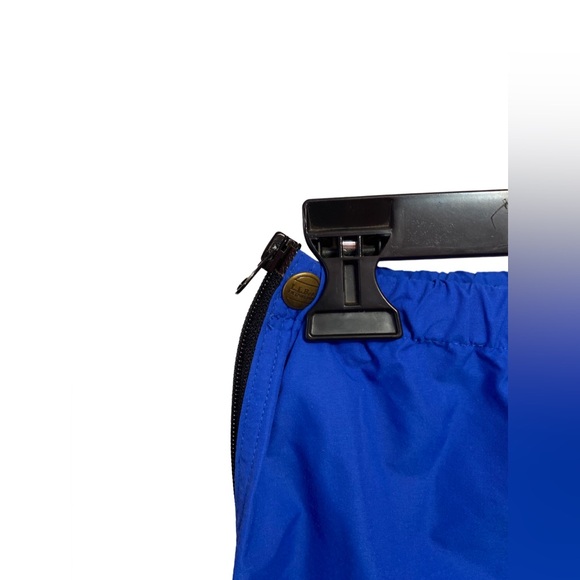 Vintage 1980s Made in USA LL Bean Blue Nylon Anorak Jacket  And Track Pants Suit - Picture 5 of 5